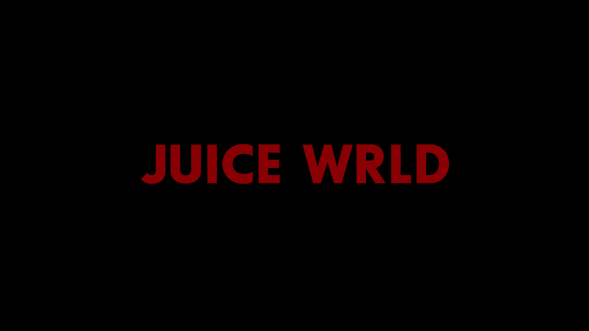 juice wrld logo font